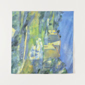 Huizen in Provence Paul Cezanne Wandkleed (Voorkant (horizontaal))