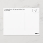 Huizen in Provence van Paul Cezanne,  kunst Briefkaart (Achterkant)