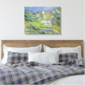 Huizen in Provence van Paul Cezanne,  kunst Canvas Afdruk (Insitu (Slaapkamer))