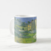 Huizen in Provence van Paul Cezanne, kunst Koffiemok (Voorkant links)