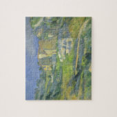 Huizen in Provence van Paul Cezanne,  kunst Legpuzzel (Verticaal)