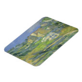 Huizen in Provence van Paul Cezanne,  kunst Magneet (Linkerzijde)