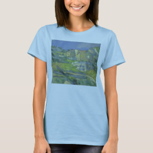 Huizen in Provence van Paul Cezanne,  kunst T-shirt