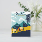 Huizen in Santa Cruz, La Palma, Spanje Briefkaart (Staand voorkant)