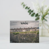 Huizen in Wales Briefkaart (Staand voorkant)