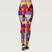 HUizen KLEURRIJK THUIS GEMEENSCHAP   Leggings (Achterkant)