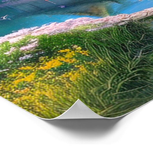 Huizen van de Calm Poster (Hoek)