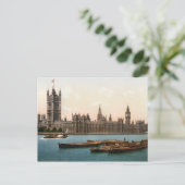  Huizen van het Parlement Londen Briefkaart (Staand voorkant)