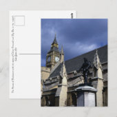 Huizen van het Parlement Londen Briefkaart (Voorkant / Achterkant)