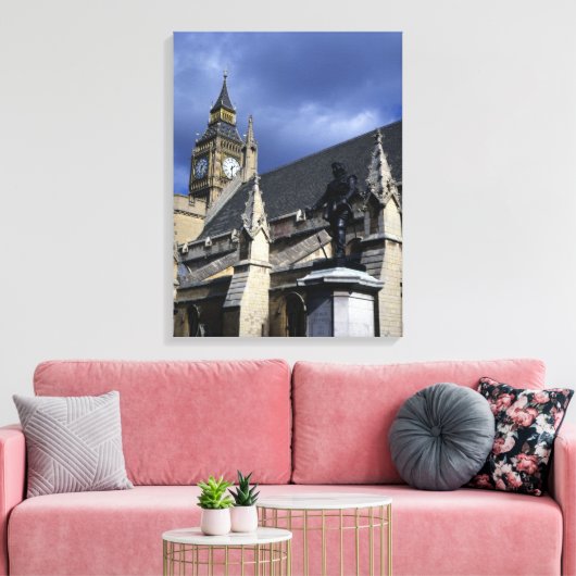 Huizen van het Parlement Londen Canvas Afdruk (Insitu (Woonkamer))
