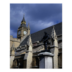 Huizen van het Parlement Londen Perfect Poster