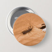 Huizenduizendpoot Ronde Button 7,6 Cm (Voorkant /achterkant)