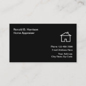 Huizentaxateur onroerend goed visitekaartje (Voorkant)