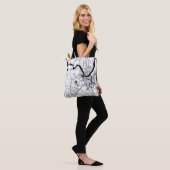 Huizhou China Kaart Tote Bag (Op model)