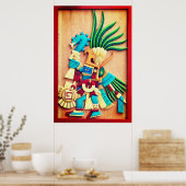 Huiztilopochtli Poster Mexico Culture (Keuken)