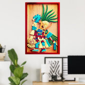 Huiztilopochtli Poster Mexico Culture (Thuiskantoor)
