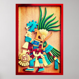 Huiztilopochtli Poster Mexico Culture