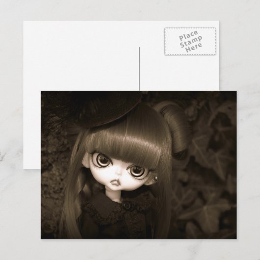 Hujoo Witch Briefkaart (Voorkant / Achterkant)