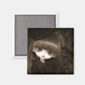 Hujoo Witch Magnet (Voorkant / Achterkant)