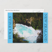 huka herfst blauw briefkaart (Voorkant / Achterkant)