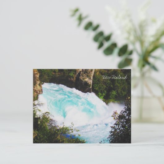 huka herfsten nz briefkaart (Staand voorkant)