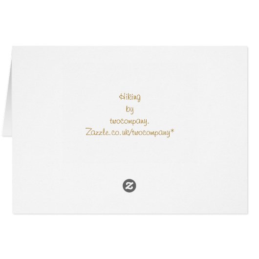 HUKKAART (Achterkant Horizontaal)