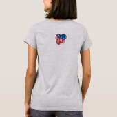 Hula Americana Dames T-shirts (Achterkant)