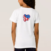 Hula Americana Patriottische Firecracker T-shirt (Achterkant)