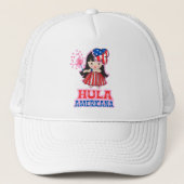Hula Americana Trucker Hoed Pet (Voorkant)