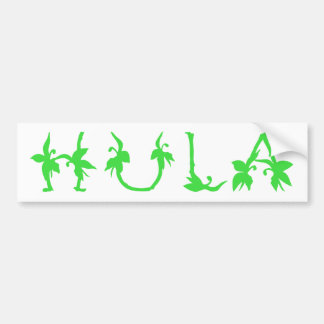 Hula Bumpersticker