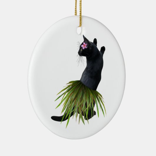Hula Cat Ornament (Rechts)