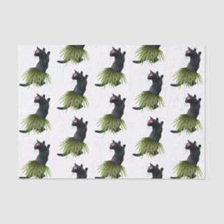 Hula Cat Tissue Paper Tissuepapier