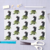 Hula Cat Tissue Paper Tissuepapier (Craft)