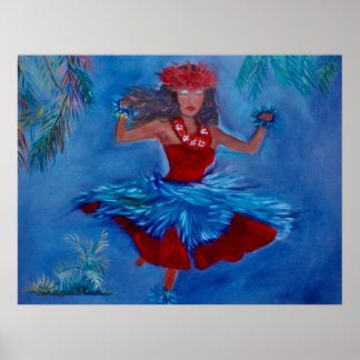 Hula Dance Poster