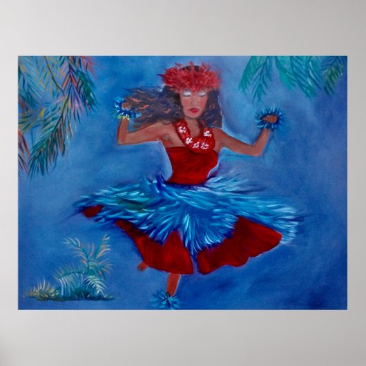 Hula Dance Poster (Voorkant)