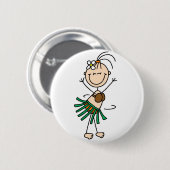 Hula Dancer Button (Voorkant /achterkant)