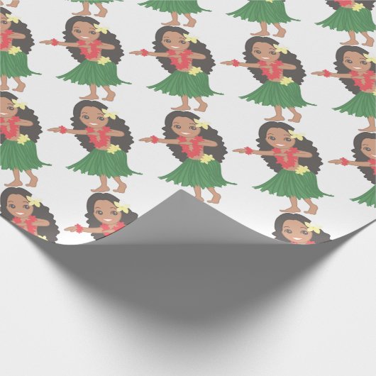 Hula Dancer Cadeaupapier (Hoek)