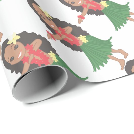 Hula Dancer Cadeaupapier (Rol Hoek)