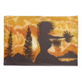Hula Dancer Kussensloop (Achterkant-Links)