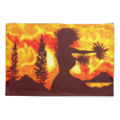 Hula Dancer  Kussensloop (Achterkant-Links)