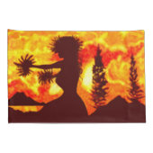 Hula Dancer  Kussensloop (Achterkant-Rechts)