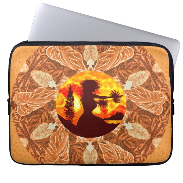 Hula Dancer Laptop Sleeve (Voorkant)