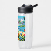  Hula Dancer op de Hawaïaanse eilanden Aloha Waterfles (Links)