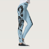 Hula Dancer Originele Leggings van het Kunstwerk (Rechts)