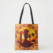 Hula Dancer Palms Tote Bag (Voorkant)