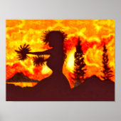 Hula Dancer  Poster (Voorkant)