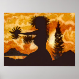 Hula Dancer Poster