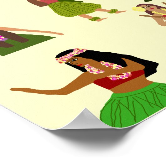 Hula Dancer poster (Hoek)