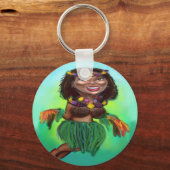 Hula Dancer Sleutelhanger (Voorkant)