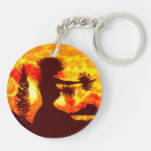 Hula Dancer  Sleutelhanger (Achterkant)